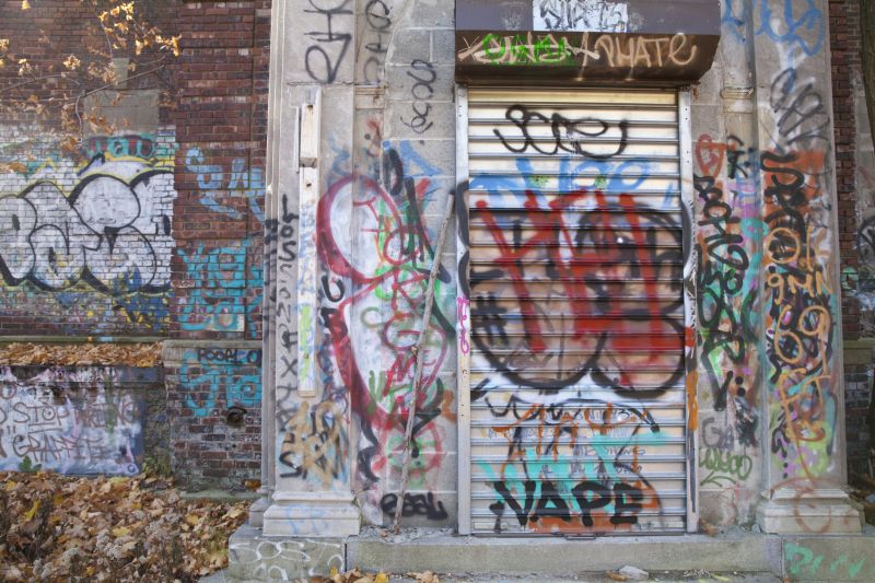 Building Exterior Before Removal